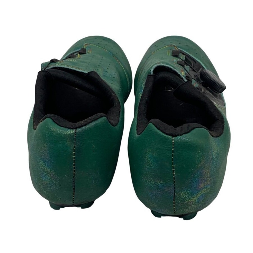 DWZRG Betoosen Mens Road Cycling Shoes Indoor/Outdoor Green/Black Iridescent 8 M - Picture 9 of 9